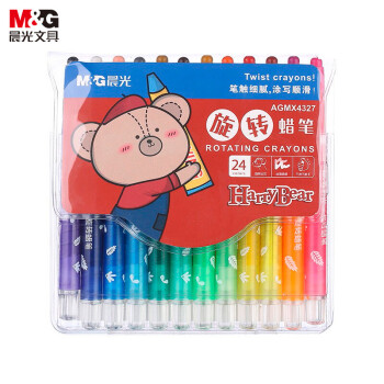 晨光(M&G)画具画材,小熊哈里系列蜡笔套装优质选择