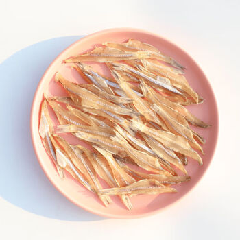 大马佐恩 淡晒白饭鱼干北海特产批发小鱼干原味小银鱼干去头海燕鱼