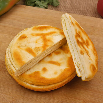 宜享健康【10个装】甘肃平凉特产黄金饼馍馍锅盔烧饼烤馍小吃地方美食