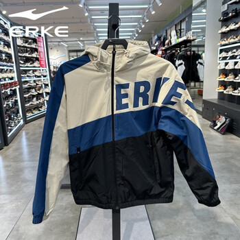 鸿星尔克erke鸿星尔克男装2022年冬季新款男士加绒加厚保暖防风运动
