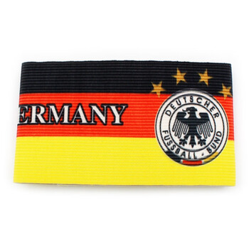 袖标足球队儿童款青少年葡萄牙皇马巴萨ac米兰男运动魔术贴德国袖标