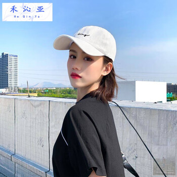 码xs52头小脸小鸭舌帽鸭嘴帽春秋夏适合头小戴的g1l款白色均码可调节