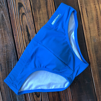 男式三角泳裤男士罩杯泳裤防尴尬柔滑弹力性感饱满低腰紧身色三角游泳