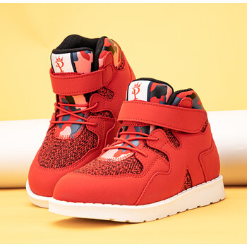 太子豹内八字矫正鞋春秋反楦儿童鞋高帮运动鞋足内外翻宝宝纠正鞋 k10