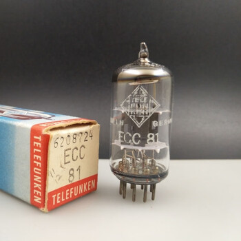 定制全新原盒德律风根 ecc81/12at7/b309/cv455电子管telefunken 德根