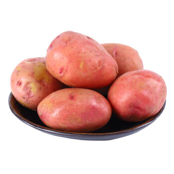 广供天下  四川 农家自种 高山 新土豆 2.5kg 红皮小土豆 单个约50g 1.5kg
