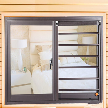 定制窗户防护栏高层飘窗阳台儿童安全隐形防盗网家用自装免打孔防盗窗