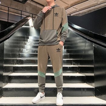 运动三叶草官方阿迪达斯斯运动套装男女士秋冬季新款运动服adidas