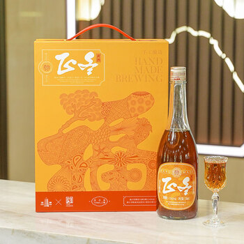 塔牌 正冬有福五年 半干型 绍兴黄酒 720ml*2瓶 无焦糖色