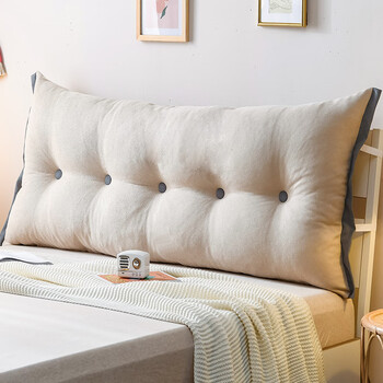北欧床头板长靠枕软包靠垫沙发大靠背护腰枕榻榻米床上靠背可拆洗