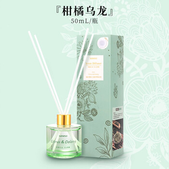 名创优品 Miniso 春之绽放系列无火香薰50ml 清新空气玫瑰乌龙柑橘香味办公室内卫生间通用柑橘乌龙花香清新 图片价格品牌报价 京东