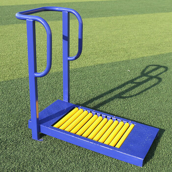 器材户外小区公园社区运动体育用品广场老年人家用漫步机浅黄色跑步机