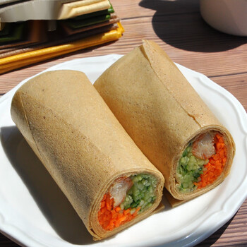 恒愎煎饼吉林敦化特产东北手工杂粮大煎饼软的五粮玉米小米红枣 花生4