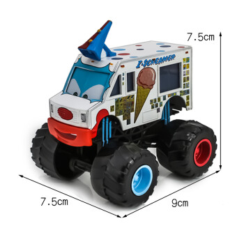 總動員金屬雪糕高腳玩具車模型車送禮收藏成人展覽擺件 雪糕高腳車