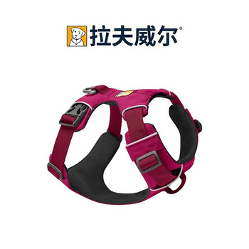 拉夫威尔福朗特狗狗胸背带牵引绳小型犬ruffwear柯基背带式狗绳背心胸背带 木槿粉（新品） M 适用胸围69-81cm