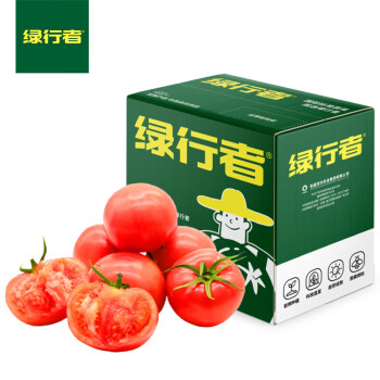 绿行者（GREER）桃太郎番茄5斤 可生吃西红柿沙瓤自然成熟新鲜瓜果蔬菜生鲜
