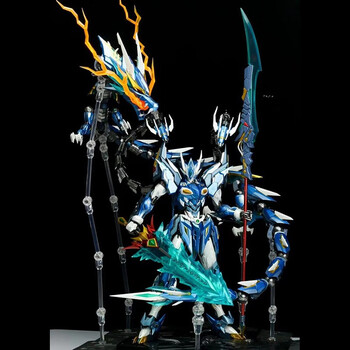 魔动核高达mg手办敖丙干将报丧女妖机甲盲盒人偶模型儿童玩具生日礼物