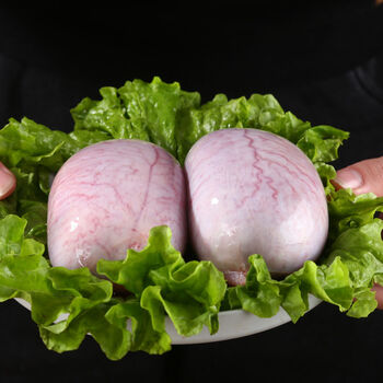 猪蛋 新鲜猪宝冷冻猪睾丸猪外腰子猪蛋蛋 谷言牧场 三斤装