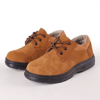 宝茂宣电焊鞋劳保鞋男夏季钢包头防砸耐脏耐磨电焊工专用鞋工地鞋防护