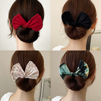 蝴蝶结盘发器魔术懒人扭扭夹盘发器挽发韩式盘头丸子头盘发神器女盘发
