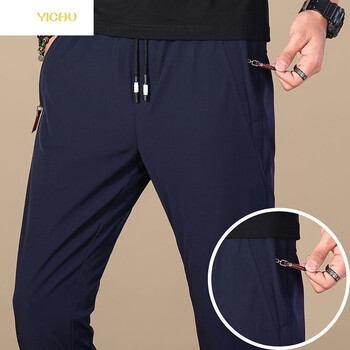 抖音同款hnb英伦班纳媗迪冰丝速干裤夏薄款朴晨男士金海洋尚洋德量