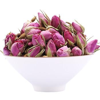 伟博 粉玫瑰花茶50g罐装法兰西玫瑰 干玫瑰花蕾粉红玫瑰