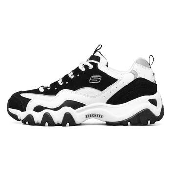 skechers斯凯奇情侣二代熊猫鞋2022秋季运动复古老爹鞋666049 12493