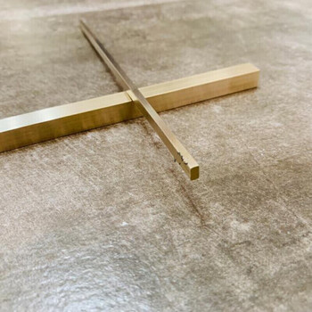定制实心铜条纯铜方条扁条瓷砖过门收口木地板收边压边铜条门槛石封边