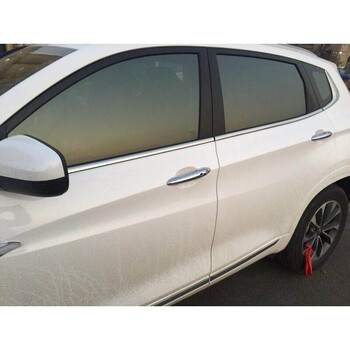 汽车玻璃贴膜轿车窗户侧后挡前挡车窗黑色隐私防晒隔热太阳膜自贴 高