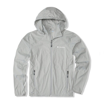 Columbia哥伦比亚户外春夏男子轻薄透气皮肤衣风衣机织外套WE1304 039 S