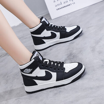 linikerb勾勾鞋子男dunk联名空网一号a1j女鞋黑白熊猫儿童运动鞋