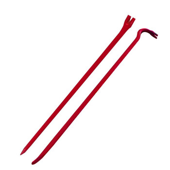 京努 消防两用撬棍 起钉器 拆钉工具 铁棒 碳钢材质  90厘米