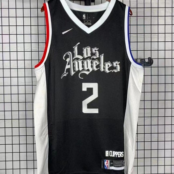 滕讯体育nba全快船队乔治球衣13号白色城市版球官网伦纳德黑色城市版