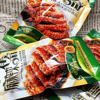 可比香麻辣传奇干辣条公室零食经典小吃面筋辣条辣片 麻辣传奇20g*10
