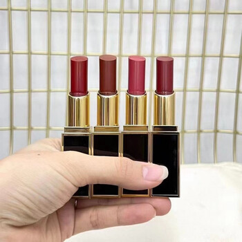 tf黑管口i红黑金管细管51哑光滋润保湿唇膏tf16/80/tf100/15 黑管tf16