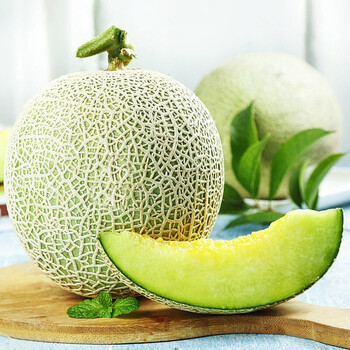2021新货冰淇淋甜瓜网纹瓜玫珑蜜瓜哈密瓜新鲜水果当季整箱香3斤