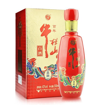 牛栏山(niulanshan)百年牛栏山二锅头浓香型白酒 红 嘉酿 42度500ml