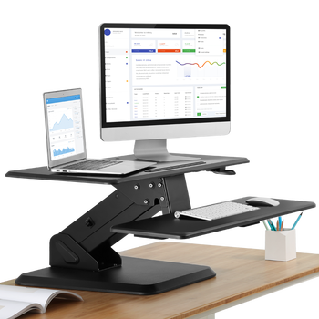 Brateck升降台T42黑色电脑桌真实使用感受,真相揭秘入手感受
