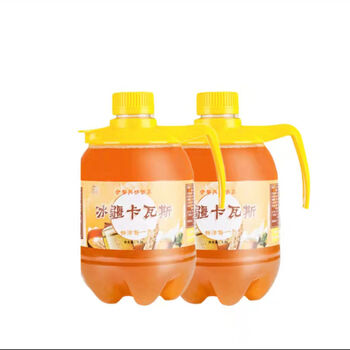 智宙冰疆卡瓦斯新疆特产天然蜂蜜发酵桶装格瓦斯饮料整箱冷链冷链家庭