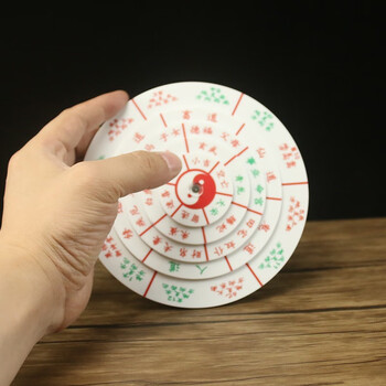 道家小六壬盘详解教程手掌图仙家江春义罗盘排盘活盘寻详解转盘手盘