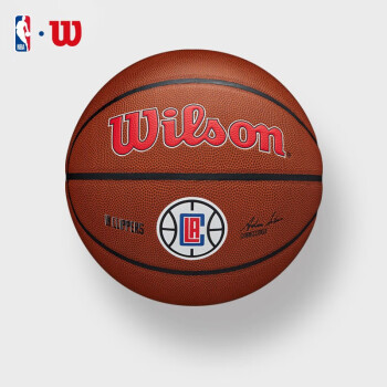 威尔胜（Wilson）NBA湖人队室内外耐磨PU 7号篮球 WTB3100IBLALCN