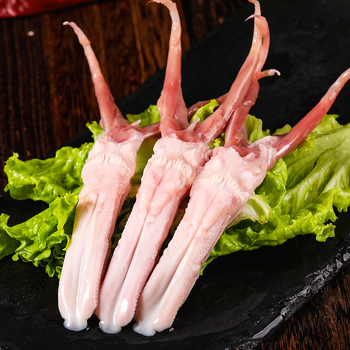 益客[jd物流] 新鲜大号鸭舌头生鲜生鸭舌冷冻食材鸭头鸭货 5斤