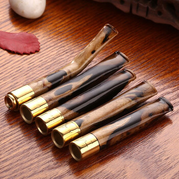 爵倾过滤嘴拉杆循环过滤器可清洗男女礼品粗中细通用实木嘴自然型嘴1