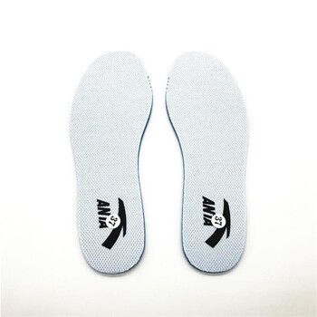 适配anta安踏鞋垫kt3轻骑兵4汤普森运动鞋垫男女防臭吸汗减震高弹白色