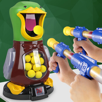 打我糖米竞技充电声光双枪打靶男孩软弹枪