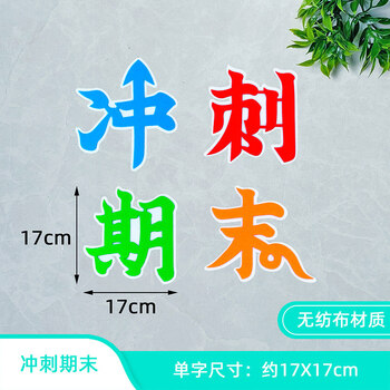 中高考励志黑板报决战中高考励志冲刺加油黑板报装饰墙贴画初三班级