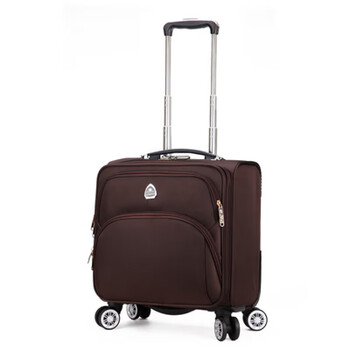 卡帝奢拉杆箱布箱18英吋登机箱横款16英吋行李箱女小号迷你拉杆箱密码