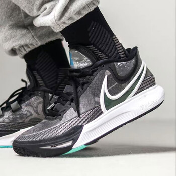 耐克nikekyrie8欧文8男子经典黑色低帮减震防滑耐磨运动休dj6040