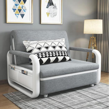 柘渲可折叠沙发床两用办公室双人推拉床客厅三人小户型多功能二用一体