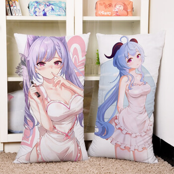 原神甘雨可莉刻晴派蒙胡桃睡枕抱枕动漫手游二次元枕头靠枕周边刻晴